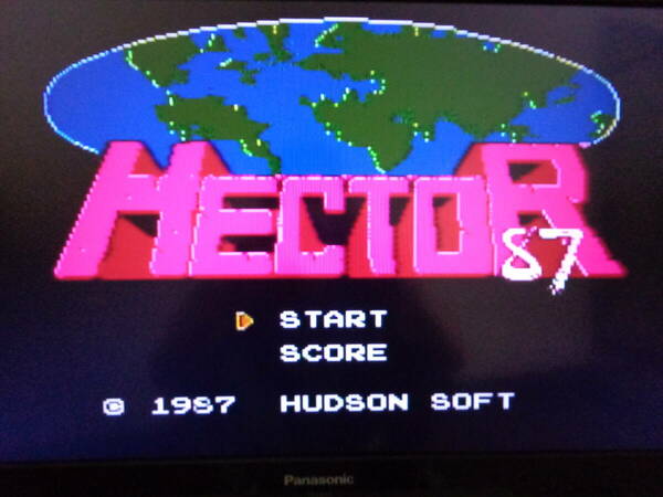 [動作OK][ソフトのみ][ファミコン用]『ヘクター’87』[ハドソン][HFC-HH][Nintendo][Famicom]
