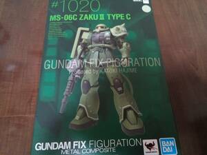  б/у GFF METAL COMPOSITE MS-06C The kⅡ C type GUNDAM FIX FIGURATION #1020 ZAKUⅡ TYPE C metal Composite 