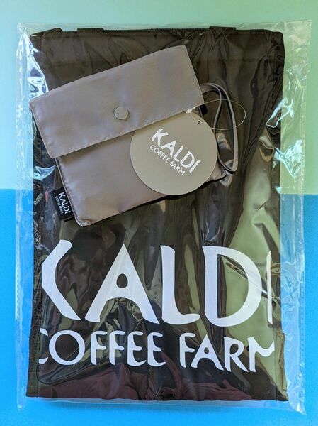 KALDI　保冷バッグ（黒）＋ エコバッグ（グレー）