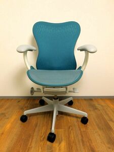 HermanMiller Herman Miller Mirra2 Mira 2 стул темный бирюзовый офис стул прямой самовывоз приветствуется gtt2406002