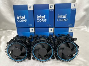 [パソコン]【6個セット】 中古未使用美品 CPUクーラー Intel Core i7-14700 向け純正CPUクーラー Laminar RM1 Cooler (6901x6)