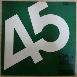 LP6875【和モノ/Japanese Groove】45RPM「TRACK DOWN 45」石川晶とカウント・バッファロー ハイ・ファイ・セット