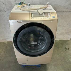 [HITACHI] Hitachi big drum drum type laundry dryer capacity 9kg/6kg BD-S7400L 2012 year N0106