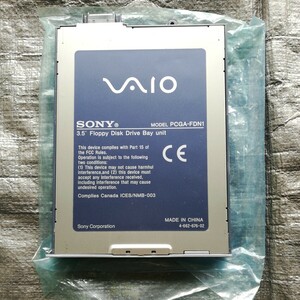 PCGA-FDN1 SONY VAIO フロッピーディスクドライブユニット ソニー 動作未確認