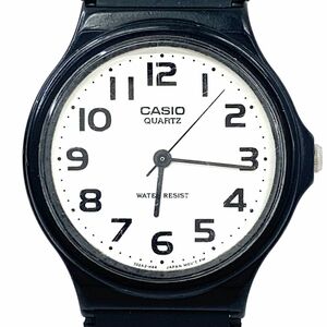CASIO カシオ STANDAR 腕時計 MQ-24-7B2 チープカシオ チプカシ クオーツ ラウンド ブラック ホワイト アナログ 電池交換済み 動作確認済み
