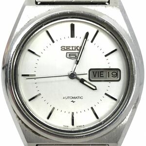 美品 SEIKO セイコー SEIKO5 セイコー5 腕時計 7009-876A 自動巻 機械式 オートマティック ラウンド ヴィンテージ 亀戸精工舎 1979年製