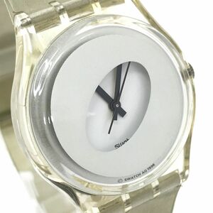 美品 Swatch スウォッチ ACCELERATO 腕時計 GK246 クオーツ コレクション コレクター おしゃれ 個性的 シンプル 電池交換済み 動作確認済