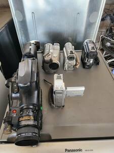 Bulk SONY デジタルビデオカメラ DCR-PC300、DCR-PC350 ビデオ ムービー VL-C85/MUSON アクションカメラ 計6点