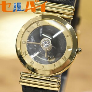  подлинный товар bntsu высшее редкий 0.50ct центральный бриллиант K18 желтое золото мужской часы чистое золото джентльмен наручные часы BUNZ SWISS