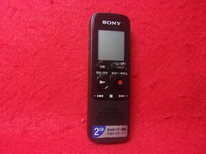 SONY ICDBX-122 long-term keeping goods present condition delivery Junk 