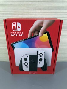 ☆未使用品☆ Nintendo ニンテンドースイッチ Nintendo Switch 有機ELモデル HEG-S-KAAAA　Joy-Con(L)/(R) ホワイト （11124043006389MI）