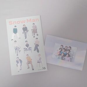 Snow Man スノーマン 会報 バースデーカード
