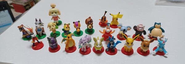 チョコエッグ フィギュア】どうぶつの森 ポケモンピカチュウ コレクション任天堂【2019~21】食玩まとめてpokemon