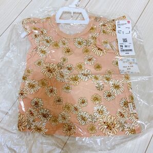 ユニクロ ポール&ジョー Tシャツ 70 新品 花柄