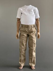1/6 средний год body type для брюки рубашка комплект /s Lee Zero Bray King bado Walter белый / hot игрушки custom фигурка 
