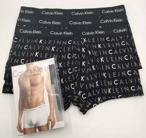 【Lサイズ】Calvin Klein(カルバンクライン) ローライズボクサーパンツ 3枚セット メンズボクサーパンツ 男性下着 U2664