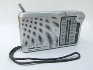(ポ) Panasonic ワイドFM FM/AMコンパクトラジオ RF-P150A