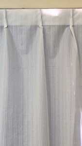 新品 ミラーレースカーテン １００X１３３cm ２枚組 アクロス ホワイト 日本製