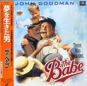 B00179843/LD/ジョン・グッドマン「夢に生きた男 ザ・ベーブ(1992)」