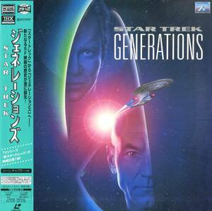 B00160533/LD2枚組/パトリック・スチュワート「スタートレック Star Trek VII: Generations ジェネレーションズ 1994 (Widescreen) (1996
