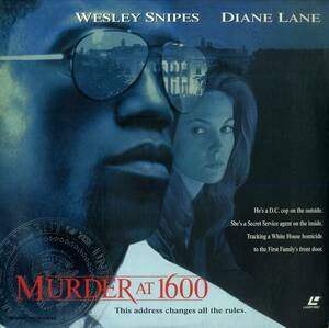 B00164148/LD/ウェズリー・スナイプス「Murder At 1600/ホワイトハウスの陰謀 (Widescreen Edition)」