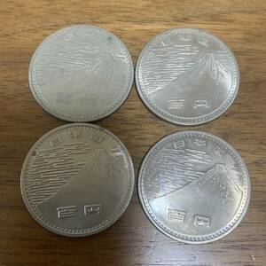 4枚おまとめ！ 昭和４５年 EXPO’７０ 日本万国博覧会記念１００円硬貨 美品 コ220