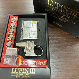 #17926【未使用品】ZIPPO オイルライター　ルパン三世　ガンアクションジッポ　スペシャルエディション　斬鉄剣　五右衛門