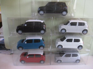  not for sale Suzuki Alto color sample pullback 7 pcs. set new goods 