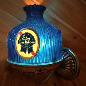 Pabst Blue Ribbon 壁掛け 照明 パブスト ビール ライト ランプ ヴィンテージ 60's アメリカン ダイナー