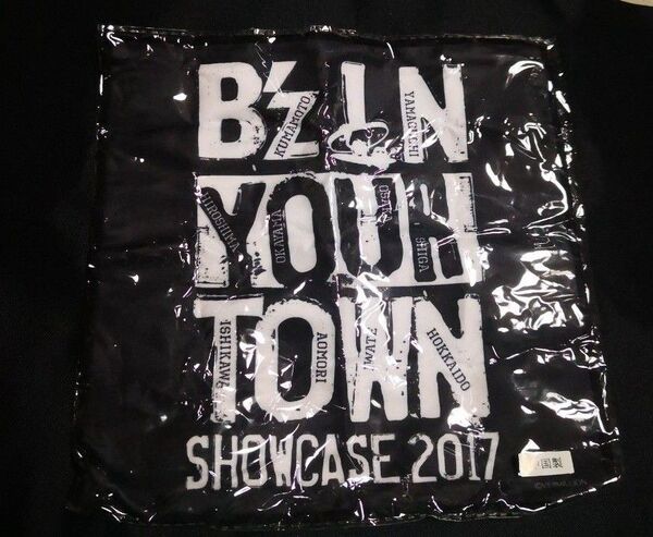 B'z SHOWCASE 2017 ガチャガチャ ファイバータオル 黒