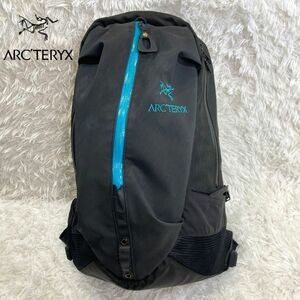  super rare color Arc'teryx blue Tetra Arrow 22 backpack stop water Zip rucksack backpack Logo high capacity waterproof black black 