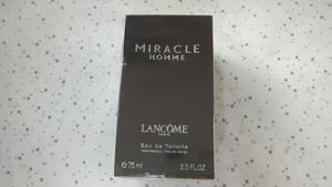  Lancome Miracle Homme o-doto трещина 75ml ценный! нераспечатанный товар (LANCOME)