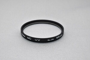 #1518fj ★★ 【送料無料】Kenko ケンコー MC UV SL-39 55mm ★★