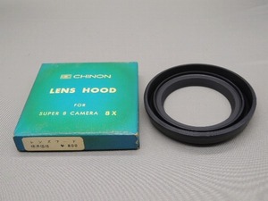 #1444fi ★★ 【送料無料】箱付 CHINON LENS HOOD SUPER 8 CAMERA 8X ★★