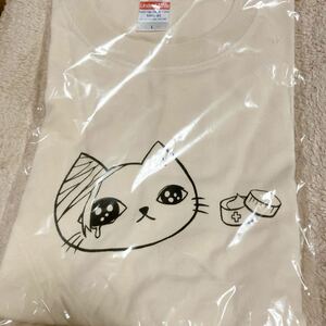 未開封　ハライチ　岩井　Tシャツ　Lサイズ　ヴィレッジヴァンガード　芸人　猫　お笑い　