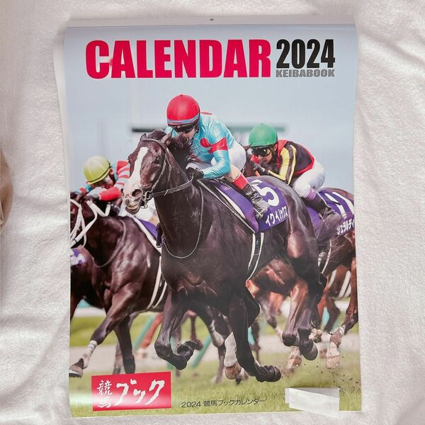 JRA 2024年競馬ブックカレンダー　競馬　カレンダー　2024 競馬ブック　競馬ファン　競馬好き