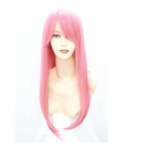 [ free shipping ] cosplay wig (spg70-TF smoky pink wig net attaching ) long wig Halloween wig fancy dress meido party 