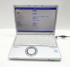 NT: Panasonic CF-SZ6RDAVS Corei5-7300U 2.60GHz/メモリ：4GB/ HDD:320GB/無線 / ノートパソコン