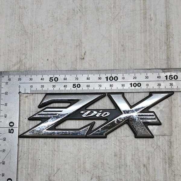 【0401-19】ホンダ ディオ Dio ZX エンブレム 1枚 純正 当時物 絶版 旧車