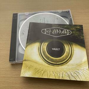 国内盤・解説や帯なし、Def Leppard (デフ・レパード) Greatest Hits VAULT 、ライブCD付2枚組