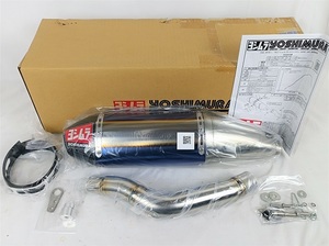 CRF250L CRF250RALLY ヨシムラ RS-4Jサイクロン カーボンエンド EXPORT SPEC スリップオンマフラー(未使用)