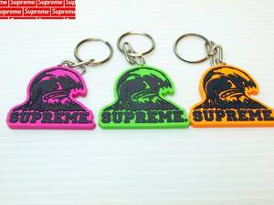 Supreme シュプリーム Wave Keychain Pink/Orange/Green 2011SS ウェイブ・キーチェーン ピンク/オレンジ/グリーン 3個セット 新品未使用品