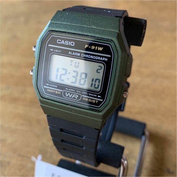 【新品・箱無し】カシオ CASIO 腕時計 メンズ レディース F-91WM-3A クォーツ ブラック 液晶