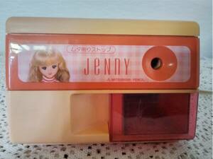  Showa Retro . stationery | operation goods | secondhand goods | collector Mitsubishi electric sharpener JENNY( Jenny ) electric pencil sharpener operation verification ending OK( image 9.10)