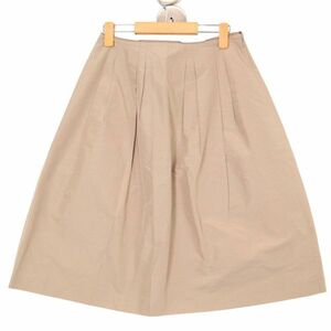 SCAPA Scapa spring summer silk * trapezoid skirt Sz.40 lady's made in Japan E4G00509_5#S