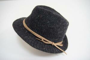  free shipping * wool . material hat * soft hat * Western hat ( black )