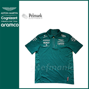 [ not for sale ]2022 Aston Martin F1 team supplied goods alcohol specification polo-shirt *beteru
