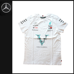 【非売品】2018 メルセデスAMG F1 公式 コンストラクターズ・チャンピオン記念 Tシャツ L 新品
