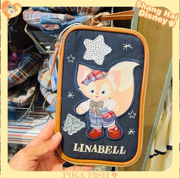 【現地購入☆正規品】リーナベル ペンケース ポーチ 上海ディズニー