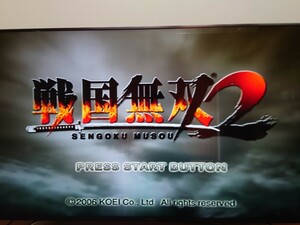 動作確認済 戦国無双2 PlayStation2用アクションゲームソフト KOEI